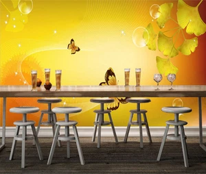 3D Butterflies Leaves 163 Wallpaper Decal Dercor Home Kids Nursery Mural Home - Bild 1 von 7