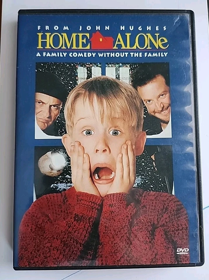 Home Alone DVD 1990 WS Christmas Holiday Comedy Pre-owned  Foto 1 de 4