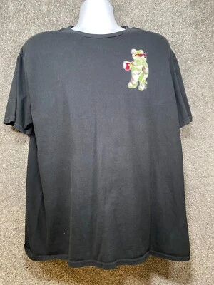 Camisa Riot Society Adulto XL Oso Negro Colorida Ropa de Calle Preppy Hip Hop Camiseta Foto 1 de 4