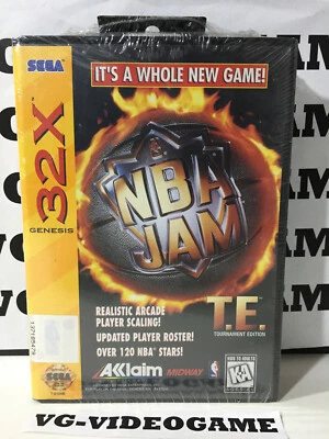 NBA JAM T.E. , SEGA 32X GENESIS NUOVO - Immagine 1 di 4
