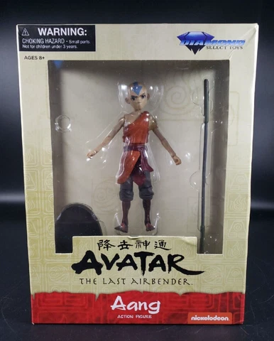 Diamond Select Walgreens Exclusive Avatar The Last Airbender Aang Action Figure Cover