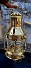 Vintage Brass Oil Lamp Ship Lantern Maritime Antique Boat Nautical Christmas Gif