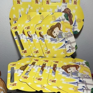 10 x Disney Beauty And The Beast PRINCESS BELLE Cardboard Gift Boxes 10"x8" New - Picture 1 of 21