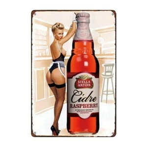 Stella Cider Metall Blechschild Humor und passend für Bar Cafe Garage Wanddeko - Bild 1 von 3