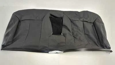 Nueva cubierta superior de cuero para asiento trasero Mitsubishi 2016-2021 L200 Triton negra OEM Foto 1 de 4