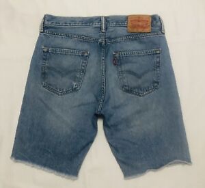 Vintage Levi’s 501 CT Denim Shorts Button Fly Cut Off Bermuda Men’s Size 30x9