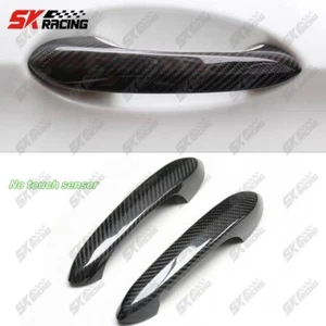 Dry Carbon Fiber Exterior Door Handle Cover Trim For BMW M4 2-Door G23 G22 21-25 - Picture 1 of 6