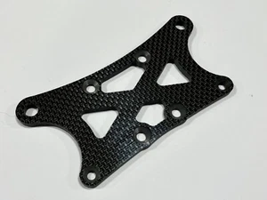 REDCAT RAMPAGE MT CARBON FIBER FRONT BRACE (4mm) 1/5 GAS TRUCK MONSTER LARGE  - Picture 1 of 2