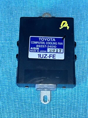 92-00 Lexus SC300 SC400 1UZFE 4.0L Cooling Fan Computer 89257-24010 Japan - Изображение 1 из 4