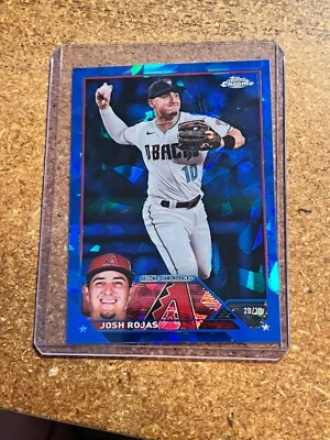 2023 Topps Chrome Sapphire Baseball # 60 Josh Rojas - Image 1 of 2
