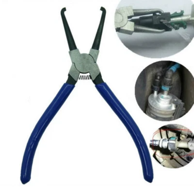 Alicates de extracción de hebilla de tubo de combustible pinzas clip de gasolina para automóvil desconexión de liberación de manguera Foto 1 de 4