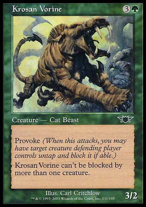 Magic the Gathering MTG Krosan Vorine (131) Legions   NM - Image 1 of 1
