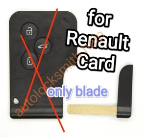 Tarjeta inteligente de emergencia para Renault Espace Megan 3 botones - Imagen 1 de 1