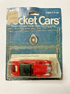 Tomica Tomy Pocket Cars 1937 Packard Coupe Roadster 179-F52 Red Die Cast - Picture 1 of 2