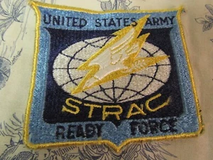 Vtg. Post WWII US Army STRAC Ready Force CE, FE, SSI Patch - Picture 1 of 5