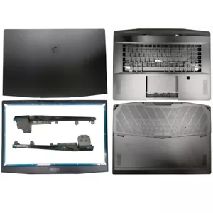 Cubierta trasera/bisel/reposapalmeras/fondo/bisagras LCD para MSI Stealth GS77 12UE UH MS-17P1 - Imagen 1 de 16