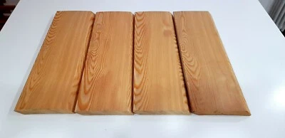 Siberian Larch cladding Rainscreen  Kiln Dried Grade A+ 20x140mm  (£8.02 lm) - Image 1 of 4