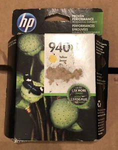HP 940XL Original Yellow Ink Cartridge Exp 02/2020 New Sealed - Picture 1 of 3