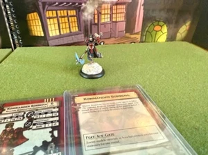 Painted WARMACHINE HORDES KHADOR METAL KOMMANDER SORSCHA - Picture 1 of 5