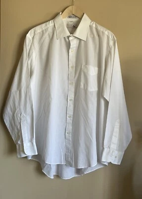 Collared White Long Sleeve 18 34/35 Ketch, Made in Korea - Image 1 of 4