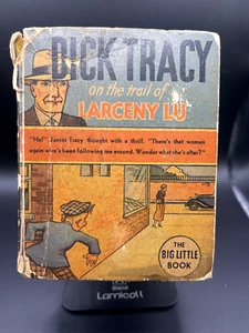 Big Little Book #1170 Dick Tracy on the Trail of Larceny Lu 1935 Chester Gould - Picture 1 of 5