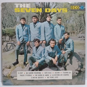 LOS SEVEN DAYS JERK GARAGE MEXICAN LP HEAR! 1966 LARRY BRIGHT SUNNY & SUNLINERS - Picture 1 of 4