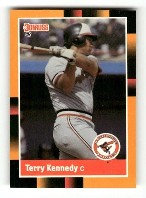 1988 Donruss Baseball's Best #30 Terry Kennedy NM Near Mint Orioles BXCP31 - Image 1 of 2