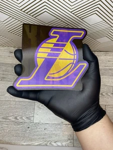 NBA Los Angeles Lakers Kobe Emblem Black Mamba 3D Lenticular Motion Sticker Auto - Bild 1 von 3