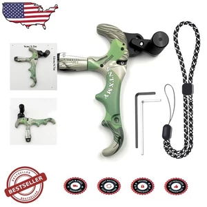 Archery Release Trigger Camo Aluminum 4 Finger for Compound Bows - Picture 1 of 11