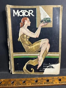 1931 Motor Magazine Annual Auto Show Number, HUGE! 332 pages! - Foto 1 di 20
