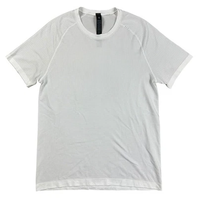 Lululemon Metal Vent Tech 2.0 Shirt Mens Small White Short Sleeve NEW - Image 1 of 4