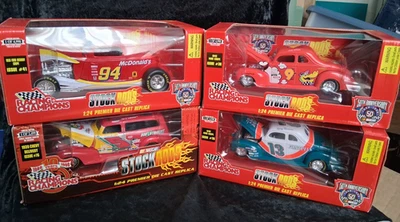 Lot of 4 Racing Champions Stock Rods 1:24 Die Cast Car NIB - Image 1 of 4
