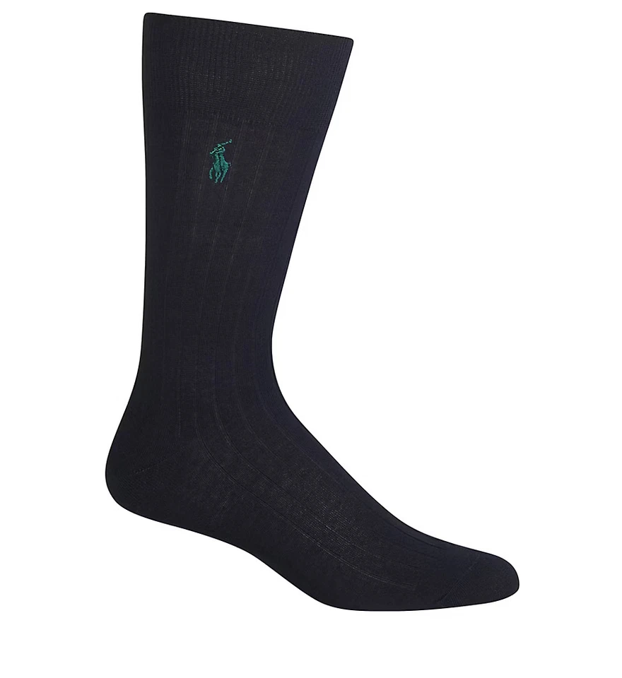 Polo Ralph Lauren 84831 Egyptian Cotton Rib Crew Sock - Image 1 of 1