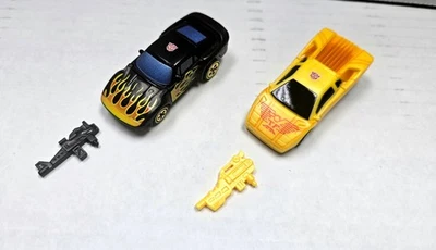Transformers Robots In Disguise Hot Shot & R.E.V./Figuras sueltas/2001 Hasbro Foto 1 de 2