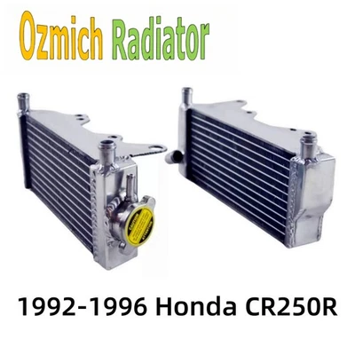 Full Aluminum Radiator For Honda CR250R CR 250R CR250 R 1992-1996 1995 1994 1993 - Image 1 of 4