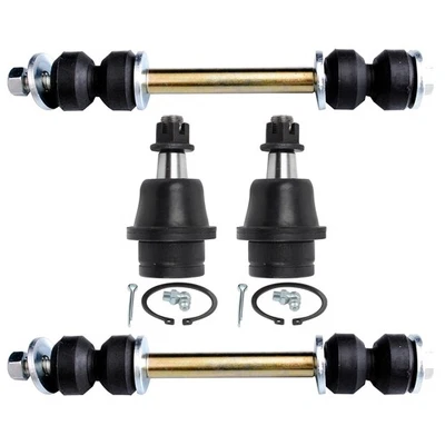 4pcs Front Sway Bar Lower Ball Joint Suspension For GMC Yukon XL 1500 2007-2014 - Image 1 of 4