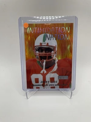 2012 Fleer Retro Intimidation Nation #2 Jerry Rice - Image 1 of 2