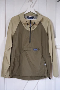 Vintage 90s Penfield Pac Jac, Hooded Nylon Wind-Cheater, Khaki/Stone, US: Small - Picture 1 of 8