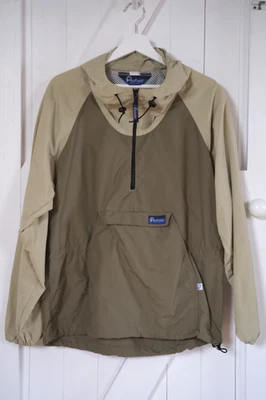 Vintage 90s Penfield Pac Jac, Hooded Nylon Wind-Cheater, Khaki/Stone, US: Small - Image 1 of 4