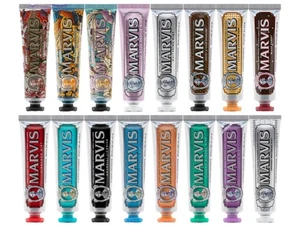MARVIS Toothpaste Whitening Mint, Cinnamon, Licorice, Lily, Sensitive, Limited - Picture 1 of 17