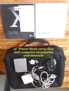Power Book 15 inch Targus Carry Case and Computer Accessories - Picture 1 of 17