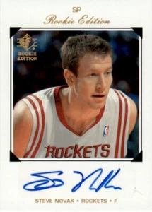 2007 SP Rookie Edition 1998-99 Veteran/Legend Design Autographs #184 Steve Novak - Picture 1 of 2