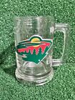 Vintage NHL Minnesota Wild 12oz Drink Glass Beer Mug Made In USA