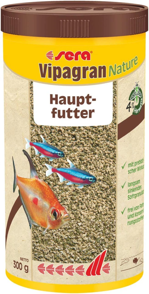 sera Vipagran Fische Hauptfutter - 210 g