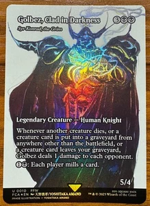 Golbez, Clad in Darkness - Syr Konrad, the Grim #10 · FINAL FANTASY · Foil - Foto 1 di 2