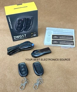 NEW Firstech / Compustar RF-2WG17-FM 2-Way Remote Start Key-Fob Kit 3000' Range - Picture 1 of 2