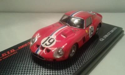 Ferrari 250 GTO Ch.3705 GT #19 Le Mans 1962 - Hand Built Modelling Plus 1/43 - Immagine 1 di 4