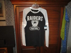 NIKE/TEE/NFL/T/SHIRT/LONG/SLEEVE(OAKLAND/RAIDERS/FOOTBALL)2021/Size/M/New - Picture 1 of 6