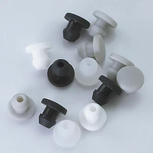 2-50mm Abdeckstopfen Lochkappen Endkappen Silikon Gummi Dichtung Stopfen Schwarz - Picture 1 of 6