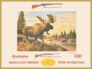 1965 Remington Model 742 Rifle NEW Metal Sign: Lg. Size 12x16" Free Shipping - Picture 1 of 1